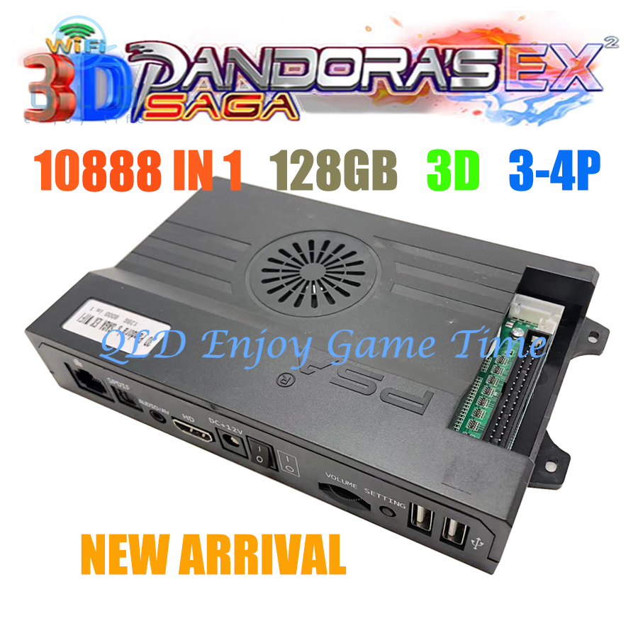 Trackball Controller Arcade - 128GB 3D Pandora Saga EX2 アーケードボックス