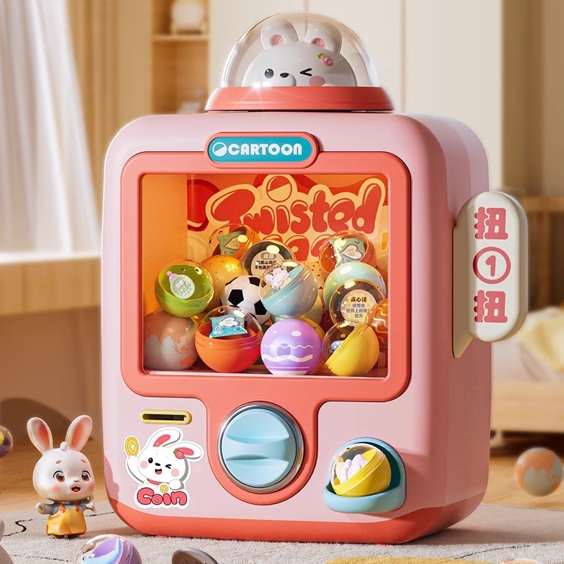 Arcade Vending Machine - 電子恐竜アーケードクレーンゲーム、子供向けミニクレーンゲーム、女の子と男の子へのプレゼントに最適な景品ディスペンサーゲームおもちゃ