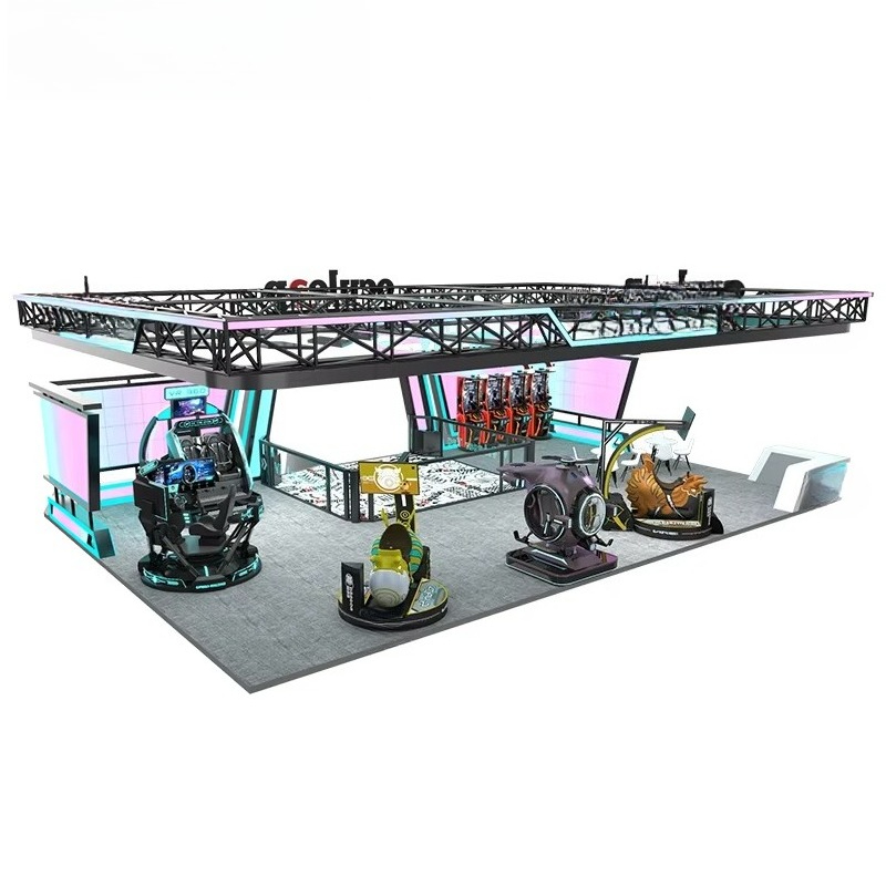 9D Vr Simulator - VRテーマパーク バーチャルリアリティ 9Dアーケードゲームシミュレーター 5Dゲーム 屋外遊園地 12Dゲーム機