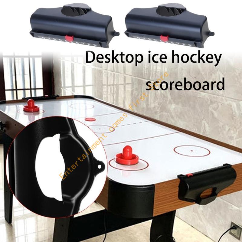 Air Hockey Table - 2 個デスクトップエアホッケースコアキーパースコアボードアイスホッケースコアキーパー、デスクトップホッケーテーブルスコアカウンターセット 55KD