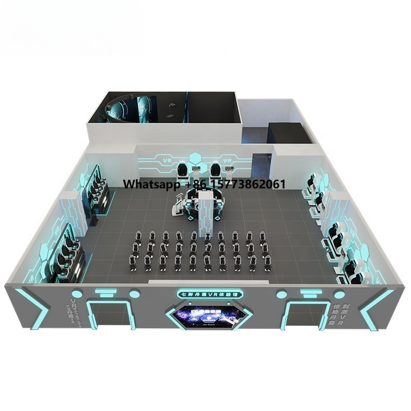 9D Vr Simulator - バーチャルリアリティ遊園地2027 新型VRゲーム機シミュレーターサプライヤー 3D 5D 7D 9D