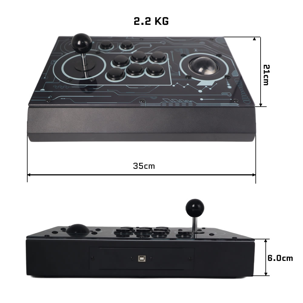 FightBox R10/R10 PRO アーケードファイテ - Trackball Controller Arcade のレビューと価格