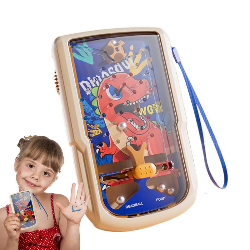 子供用ピンボールマシン 大人用恐竜ピンボールマシン ハンドヘ - Pinball Machine のレビューと価格