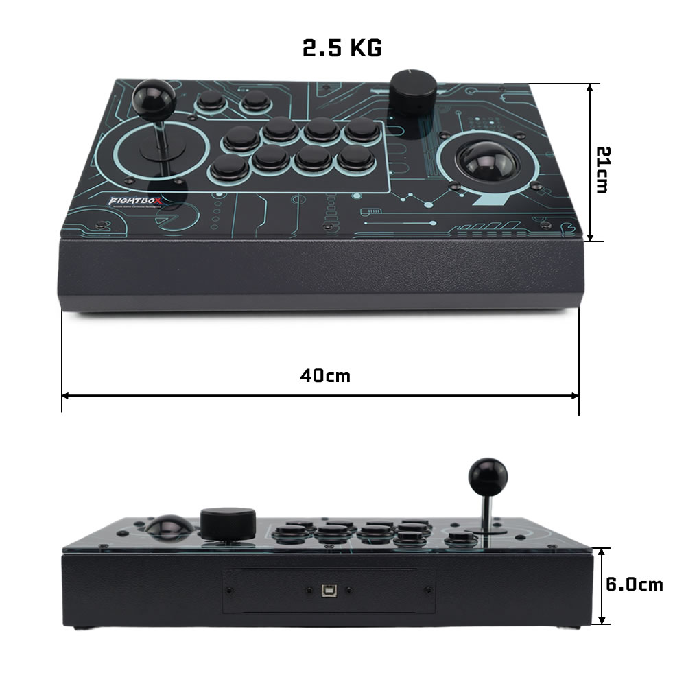 FightBox R10-PRO アーケード対戦用ジョイステ - Trackball Controller Arcade のレビューと価格