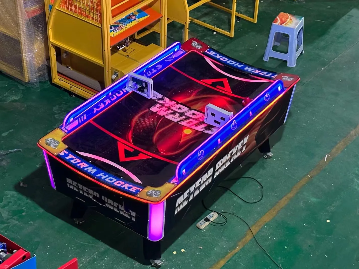 コイン式アミューズメントアーケードシミュレーターエアホッケー - Air Hockey Table のレビューと価格