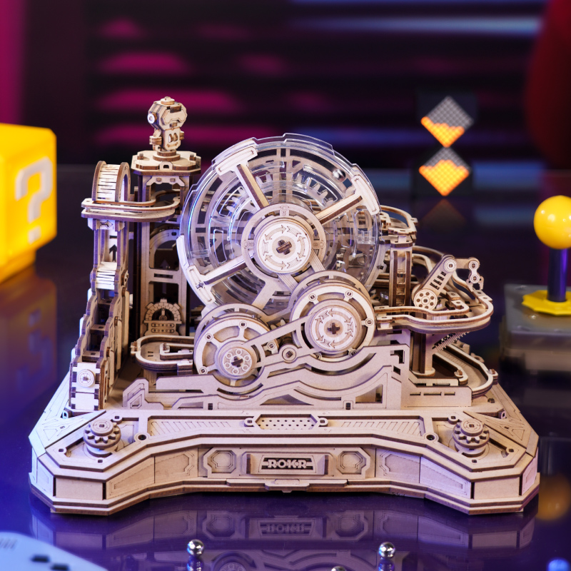 Robotime Rokr ピンボールモデル ギアボールチャ - Pinball Machine のレビューと価格