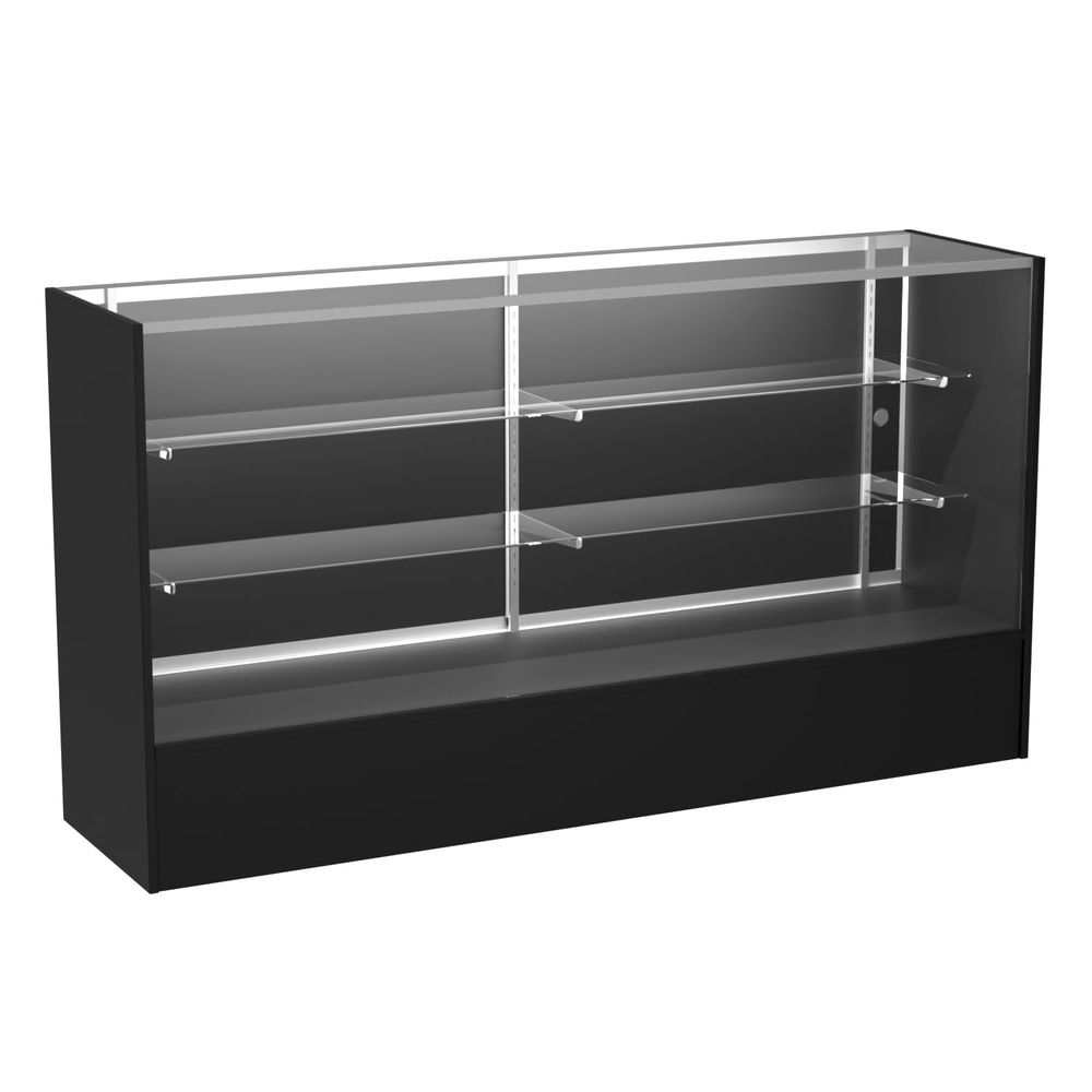 フルビジョンディスプレイキャビネット 72ガラスショーケース - Glass Cabinet Display のレビューと価格