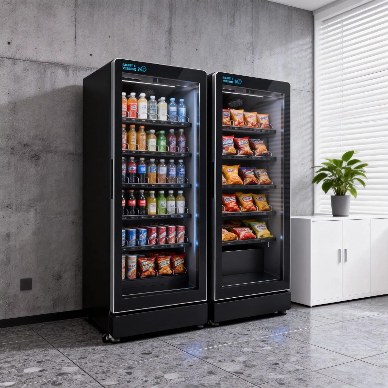 スマートAIコンボ自動販売機 デジタルキオスク（ドリンク・ス - Open Vending Machine のレビューと価格