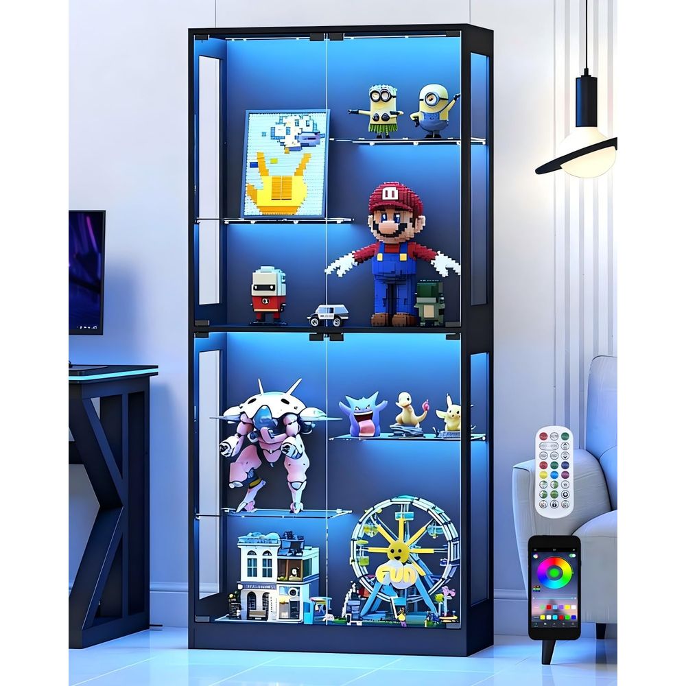 ガラス扉付きディスプレイキャビネット 69 カリオーキュリオ - Glass Cabinet Display のレビューと価格