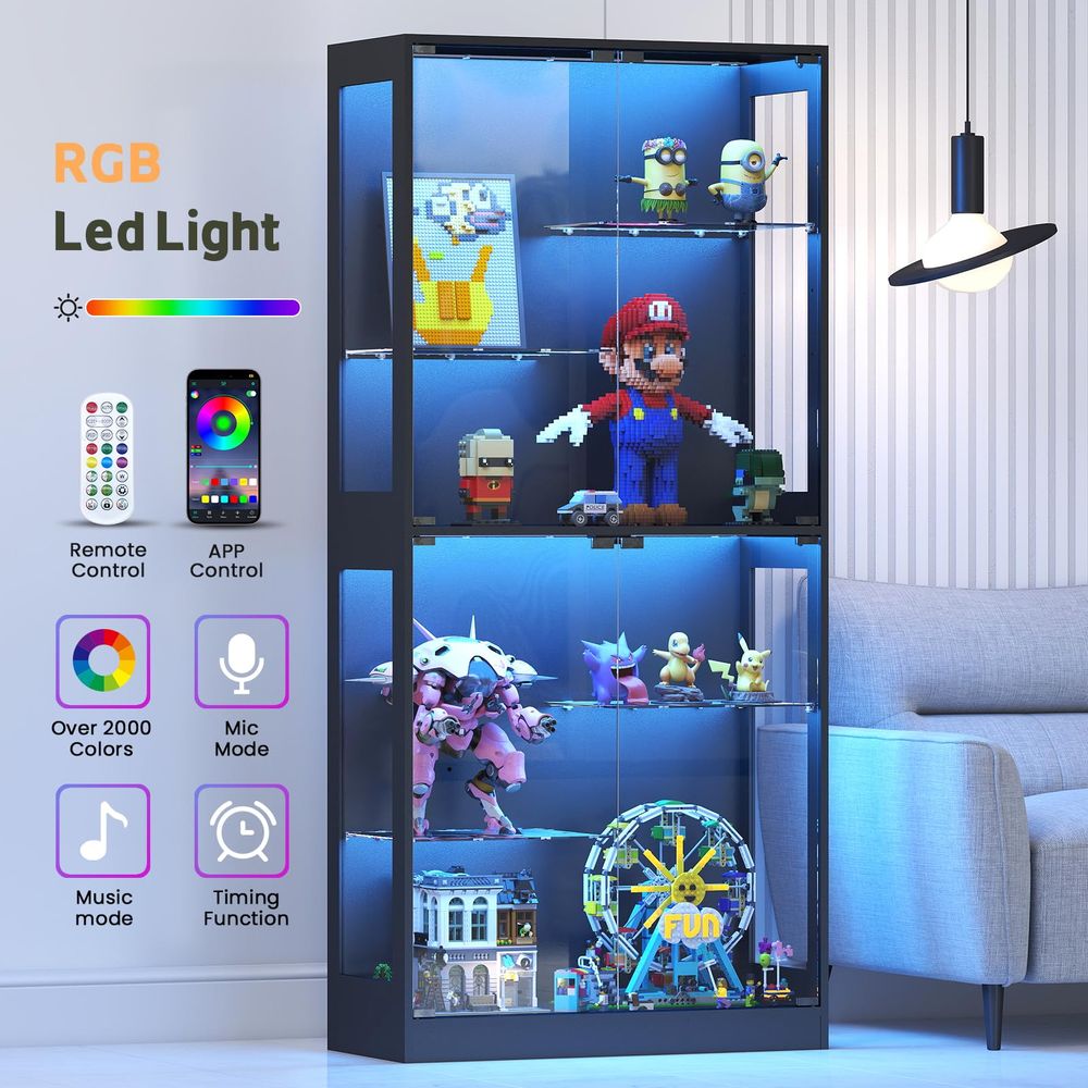 ガラス扉付きディスプレイキャビネット 69 カリオーキュリオ - Glass Cabinet Display のレビューと価格
