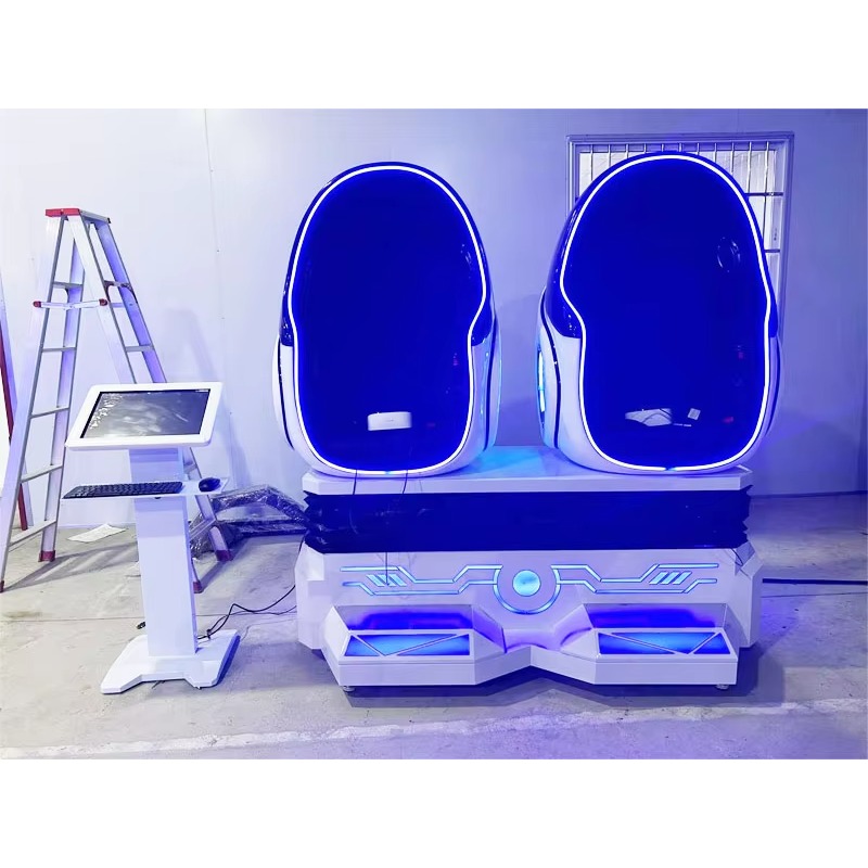 FL卸売9D VRエッグチェアシミュレーター2人乗りローラー - 9D Vr Simulator のレビューと価格